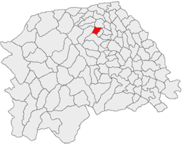Volovăț – Mappa