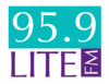 Original logo as 95.9 Lite FM. WLTM 95.9 Lite FM logo.png