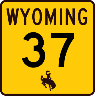 <span class="mw-page-title-main">Wyoming Highway 37</span> State highway in Wyoming, United States