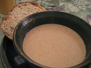 Walnut soup