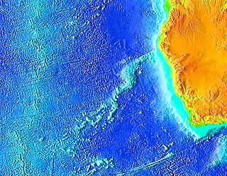 Walvis Ridge aseismic ocean ridge in the southern Atlantic Ocean