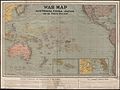 L'inquiétude autour des possessions allemandes en Océanie : carte militaire australienne de 1914.