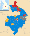 Warwickshire UK local election 2013 map.svg