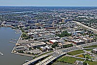 Washington Navy Yard Looking West