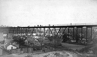 Bohemian Flats Residential area of what is now Minneapolis, Minnesota