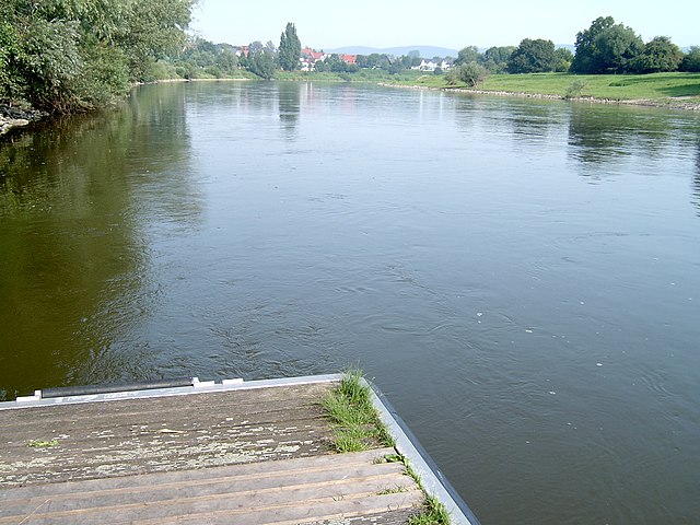 The Weser near Bad Oeynhausen