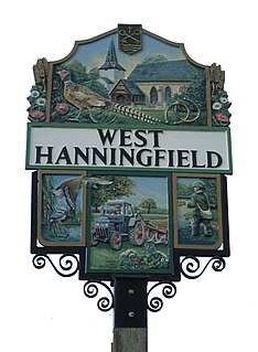 West Hanningfield Human settlement in England