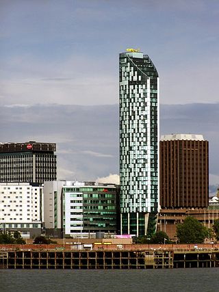 <span class="mw-page-title-main">West Tower</span> Skyscraper in Liverpool, England