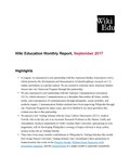 Thumbnail for File:Wiki Education Monthly Report 2017-09.pdf