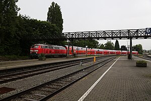 Bahnhof Lindau-Insel: Geografische Lage, Infrastruktur, Geschichte