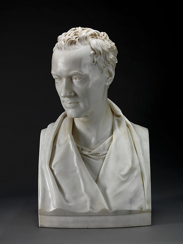 Marble bust of Howley by Francis Chantrey, 1821. Yale Center for British Art