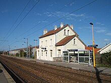 Fotografía de la estación de Wimille