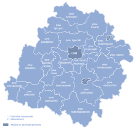Illustrasjonsbilde av artikkelen Łódź Voivodeship