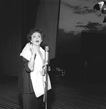 Leander performing in Helsinki, Finland in 1955