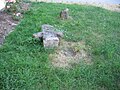 Two stone crosses, probably atonement crosses