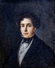 Portrait de Mariano Goya, auteur anonyme d'après un tableau de Goya.