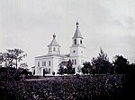 Вуліца Мікольская. Царква-мураўёўка, каля 1900 г.