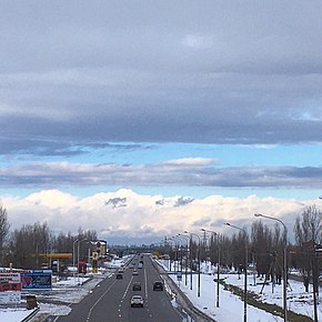 Vista de la carretera federal M4 "Don"