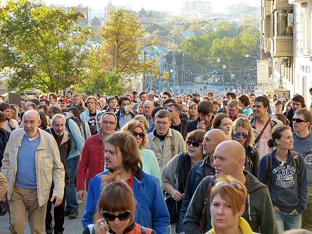 March for Peace, Moscow, 21 September 2014