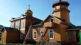 Никольская церковь в Нижнеудинске