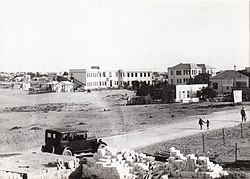שכונת תל נורדאו ובית הספר תל נורדאו בתחילת שנות ה-30 של המאה ה-20