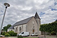 Extérieur de l'église Saint-Martin.