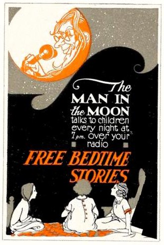 The nightly "Man in the Moon" bedtime stories were a popular early feature.