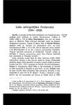 Demostene Russo, Lista Mitropoliţilor Proilavului 1590-1829