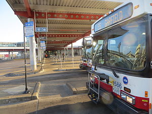 20150321 05 CTA buses @ Midway Orange Line.jpg