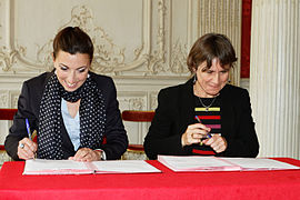 Signature of the partnership