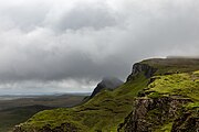 A view of The Quiraing in Isle of Skye, Scotland, in August 2021.