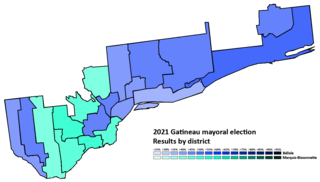 <span class="mw-page-title-main">2021 Gatineau municipal election</span>