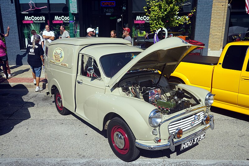 File:2023 Downtown West Allis Classic Car Show 52 (1959 Morris Minor Panel Truck).jpg