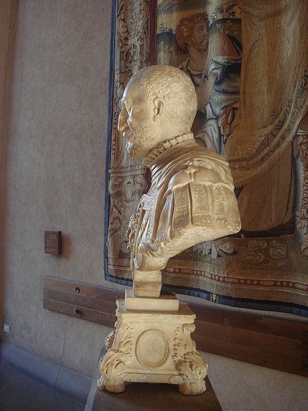 File:6623 - Milano - Castello sforzesco - Fontana, Annibale (1540-1567) - Ottavio Farnese - Foto Giovanni Dall'Orto - 14-Feb-2008.jpg