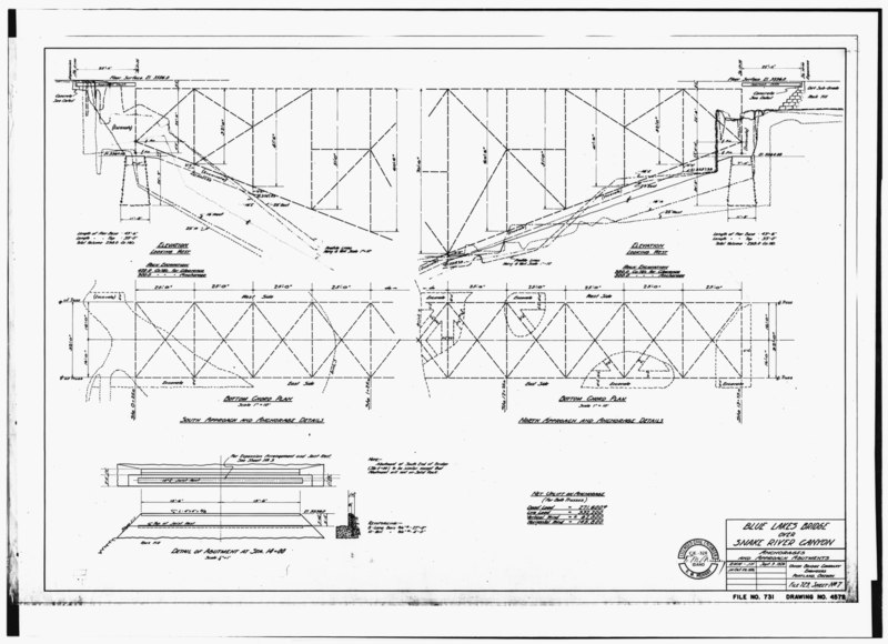 File:ANCHORAGES AND APPROACH ABUTMENTS. - Twin Falls-Jerome Bridge, U.S. Highway 93 Spanning Snake River, Twin Falls, Twin Falls County, ID HAER ID,42-TWIFA,1-39.tif