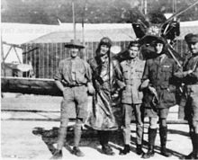 Members of the Australian Flying Corps in 1916 AWM P01034.013AFC pilots.jpeg