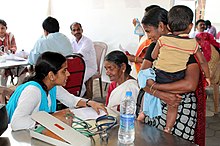 A medical camp at Vengara, 2016 A medical camp in progress at the Public Information Campaign, organised by the PIB, Cochin, at Vengara, in Malappuram district, Kerala on February 10, 2016.jpg