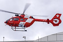 Rega-Helikopter des Typs H 145 vom Stützpunkt Basel