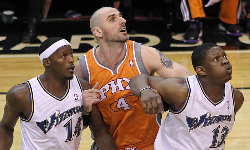 File:Al Thornton, Marcin Gortat and Kevin Seraphin.jpg