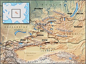 Montañas Altai: Xeografía, Sitio patrimonial, Xeoloxía