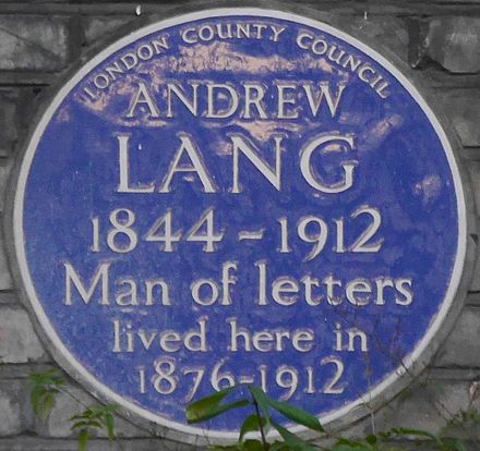 Blue plaque, 1 Marloes Road, Kensington, London