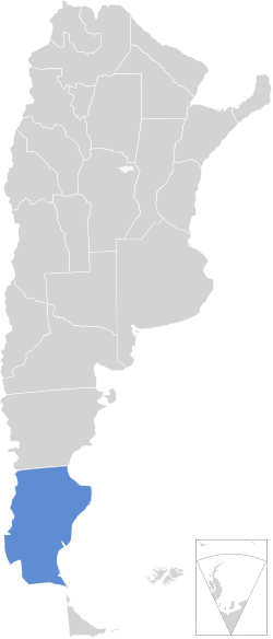 Argentina map Santa Cruz.svg