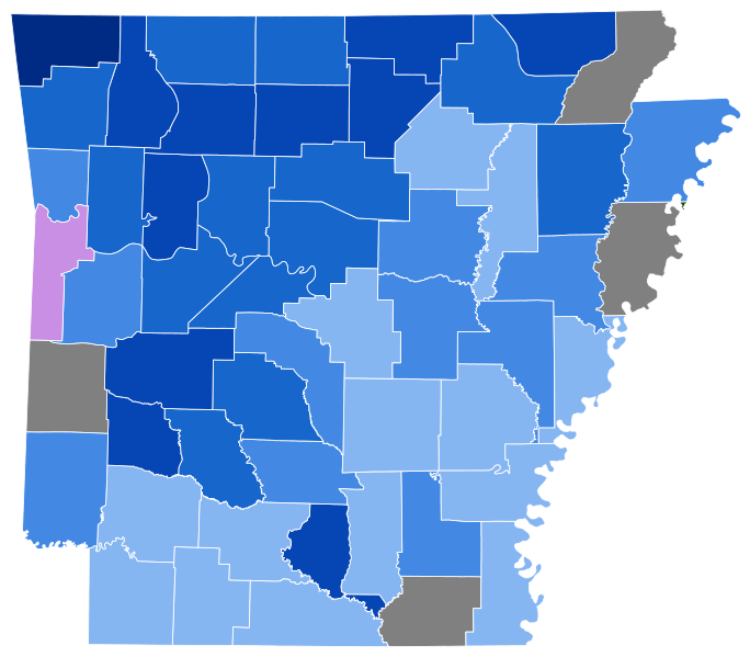 File:Arkansas Presidential Election Results 1856.svg