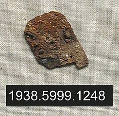 Armor fragment, Yale University Art Gallery, inv. 1938.5999.1248