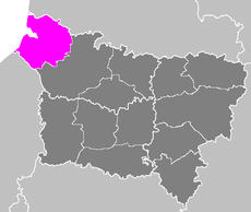 Lag vum Arrondissement Abbeville an der Regioun Picardie