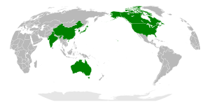 Map showing the members of the APP Asia-Pacific Partnership on Clean Development and Climate.svg