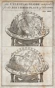 Astronomy; two views of a celestial globe, showing Hesiod's Wellcome V0024710.jpg