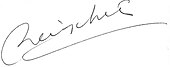 signature de René Schérer