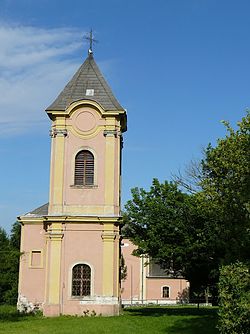 Az egerszalóki templom és torony