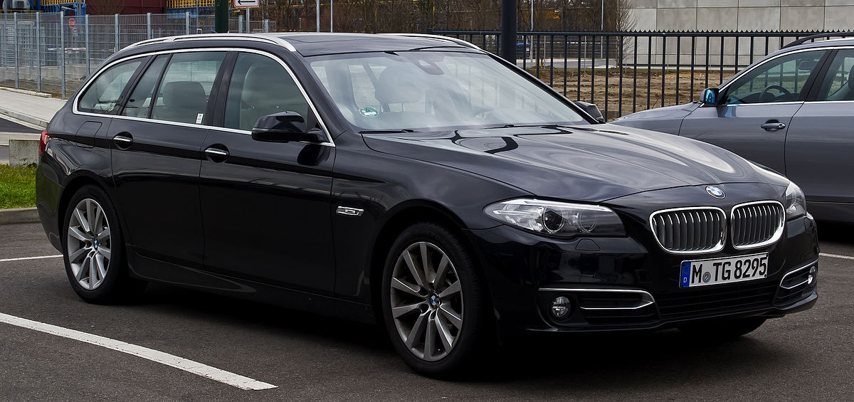 File:BMW 520i Touring Modern Line (F11, Facelift) – Frontansicht, 22.  Februar 2014, Düsseldorf.jpg - Wikipedia